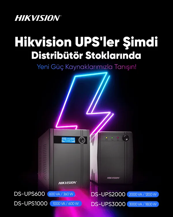 hikvision türkiye ups  DS-UPS600