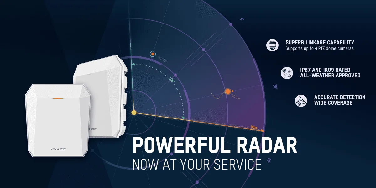 Hikvision Türkiye Radar Sistemi Algılama sistemi
