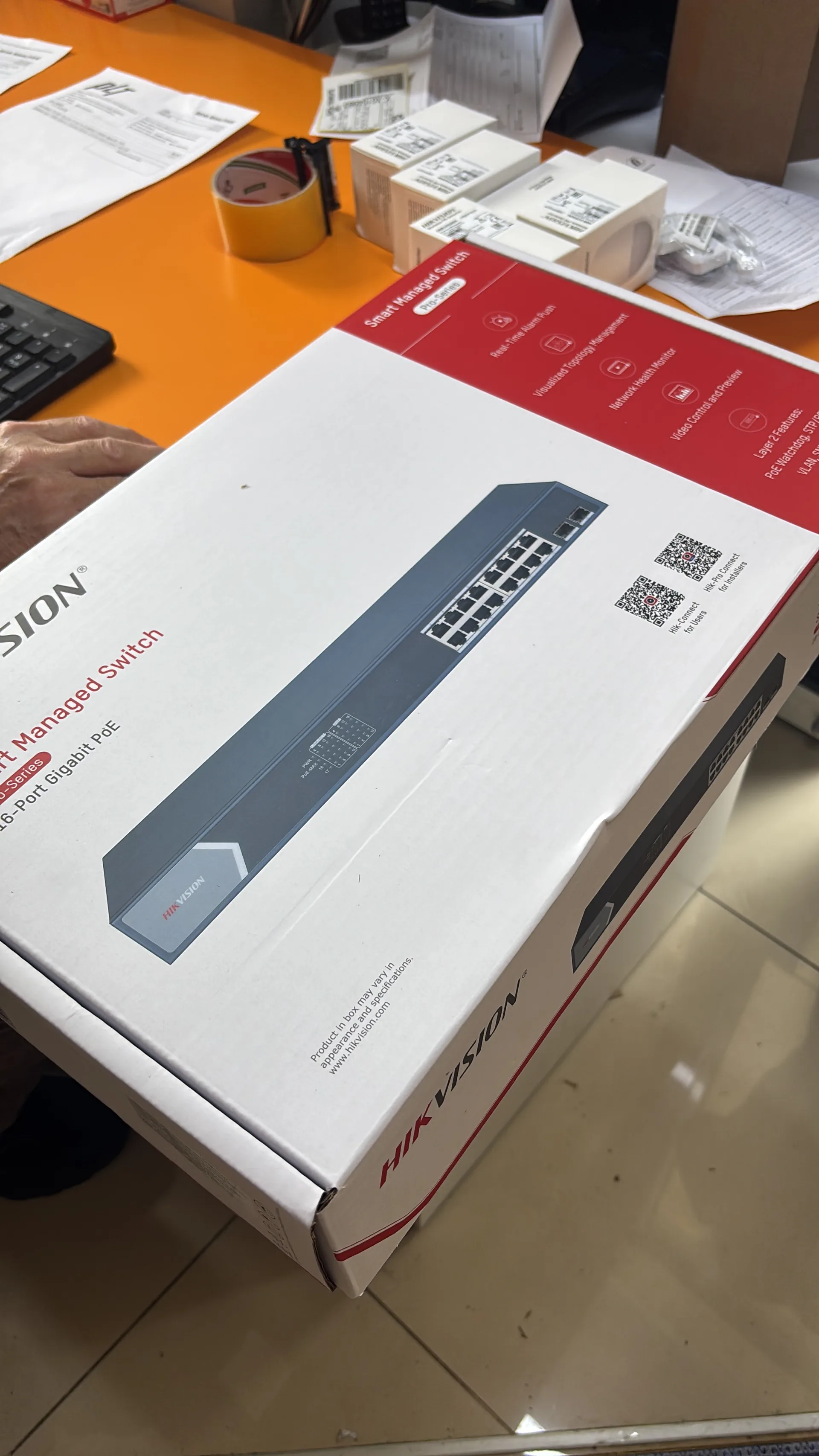 Hikvision türkiye akıllı switch DS-3E1526P-SI